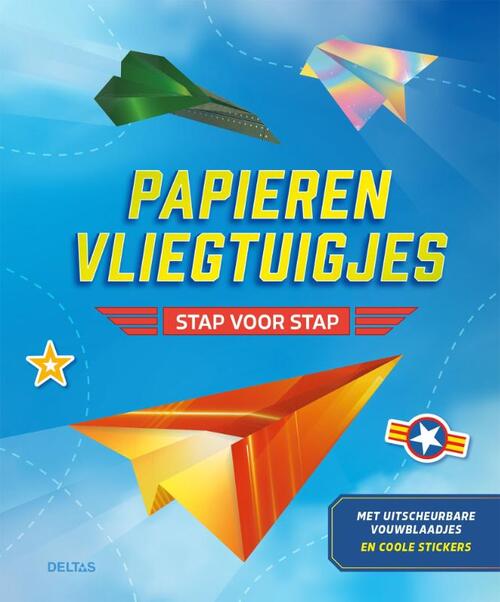 Papieren Vliegtuigjes Stap-Voor-Stap