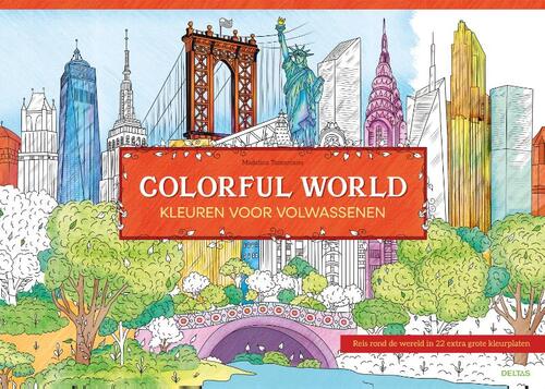 Colorful World - Kleuren Voor Volwassenen - Madalina Tantareanu