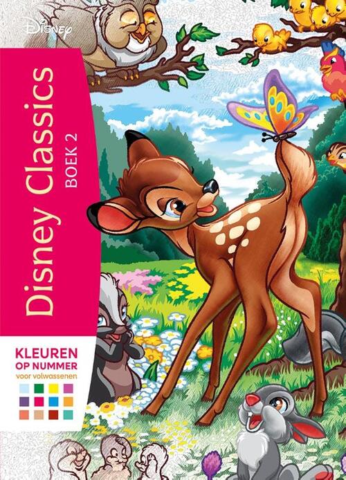 Disney Classics Boek 2 Kleuren Op Nummer 