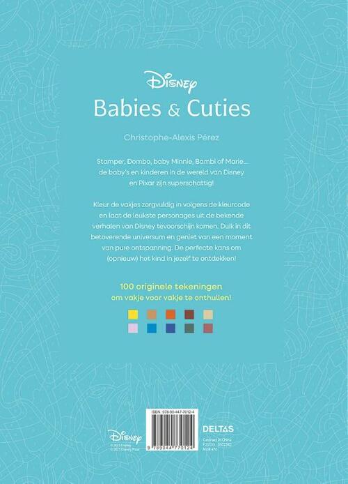 Disney Babies & Cuties Kleuren Op Nummer  - Afbeelding 1