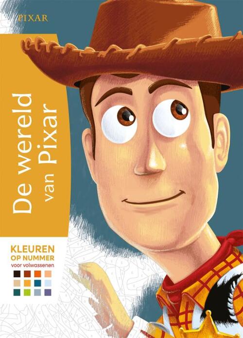Disney De Wereld Van Pixar Kleuren Op Nummer 