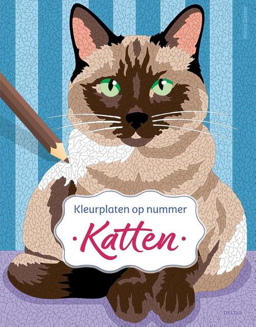 Kleurplaten Op Nummer Katten