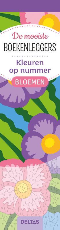 De Mooiste Boekenleggers Kleuren Op Nummer Bloemen