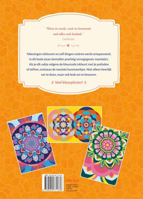 Kleuren Op Nummer Voor Volwassenen - Mandala's - Afbeelding 1