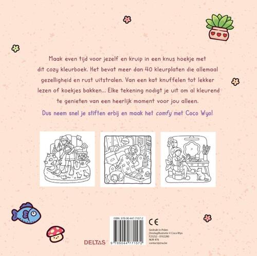 Girl Moments Cozy Kleurboek - Coco Wyo - Afbeelding 1
