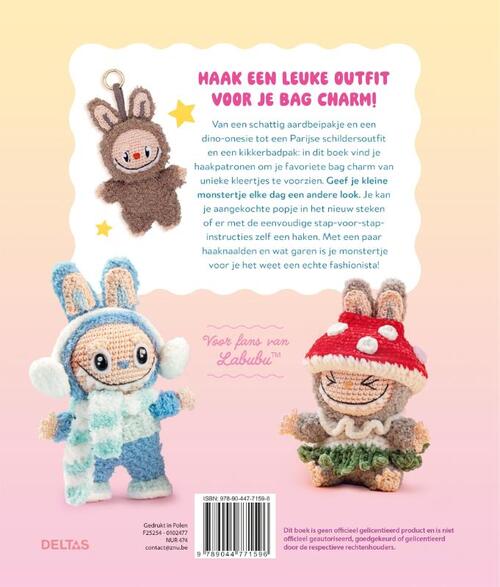 Cute Monsters Haken - Yvonne Rapp - Afbeelding 1