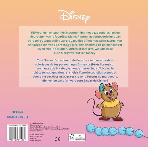 Disney Cute & Cozy Kleurboek - Afbeelding 1