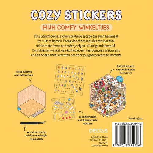 Cozy Stickers - Mijn Comfy Winkeltjes - Afbeelding 1