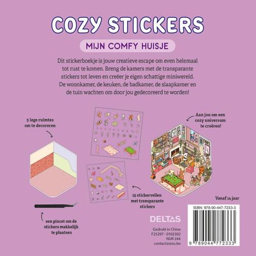 Cozy Stickers - Mijn Comfy Huisje - Afbeelding 1