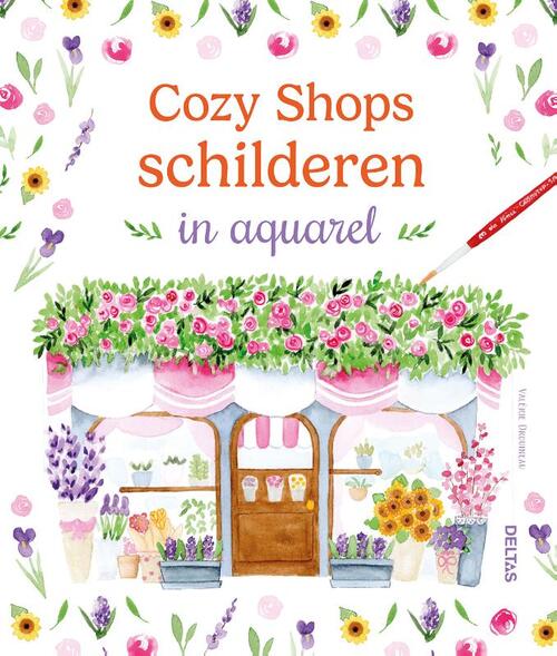 Cozy Shops Schilderen In Aquarel - Valérie Drouineau