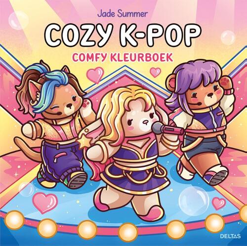 Cozy K-Pop Comfy Kleurboek - Jade Summer