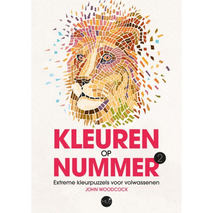 Kleuren op nummer 2  Extreme Kleurpuzzels Voor Volwassenen - John Woodcock