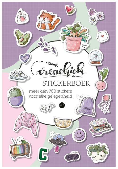 Creachick Stickerboek!
