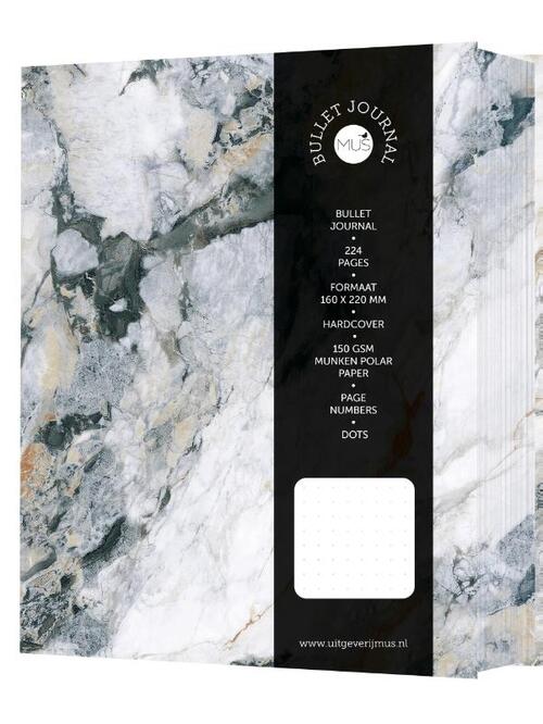 Bullet Journa Hardcover A5 Marble 