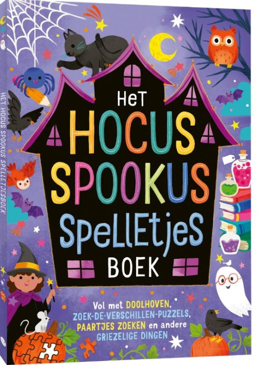 Het Hocus Spookus Spelletjes Boek