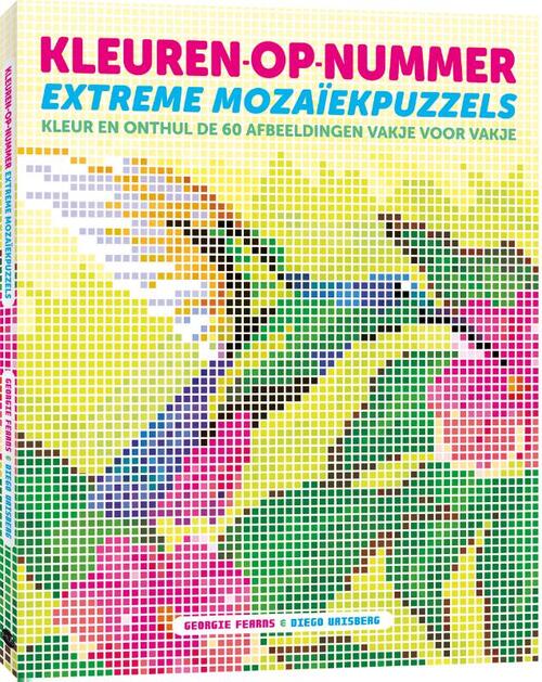 Kleuren Op Nummer Extreme Mozaïekpuzzels - Georgie Fearns & Diego Vaisberg