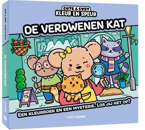 Cute & Cosy Kleur En Speur De Verdwenen Kat