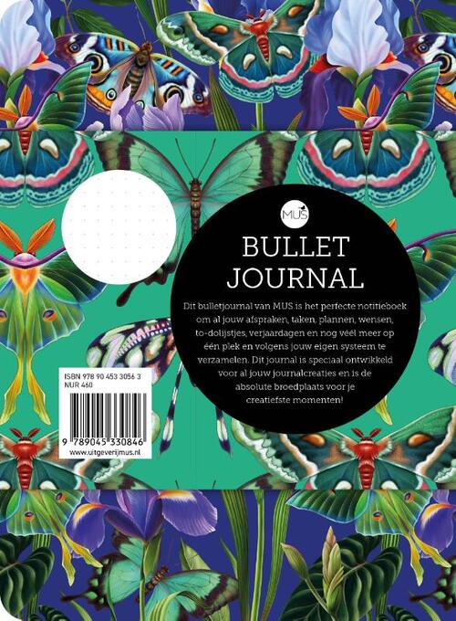 Mus Bullet Journal Vlinder - Afbeelding 1