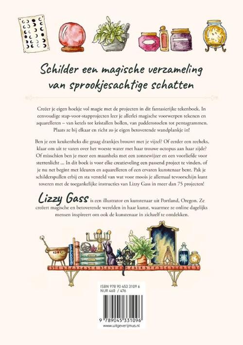 Abracadabra In Aquarel - Lizzy Gass - Afbeelding 1
