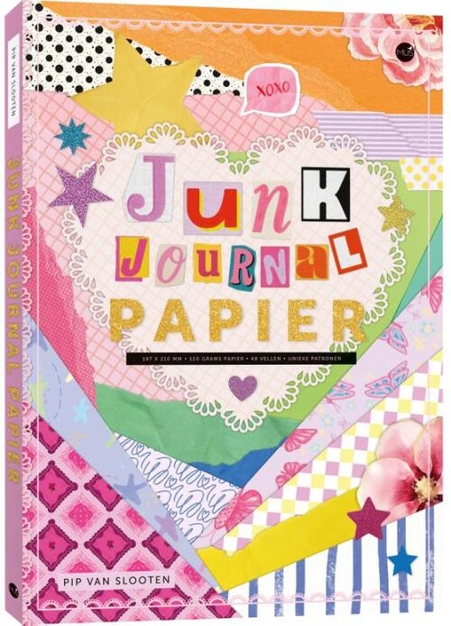Junk Journal Papier A4 - Pip van Slooten 