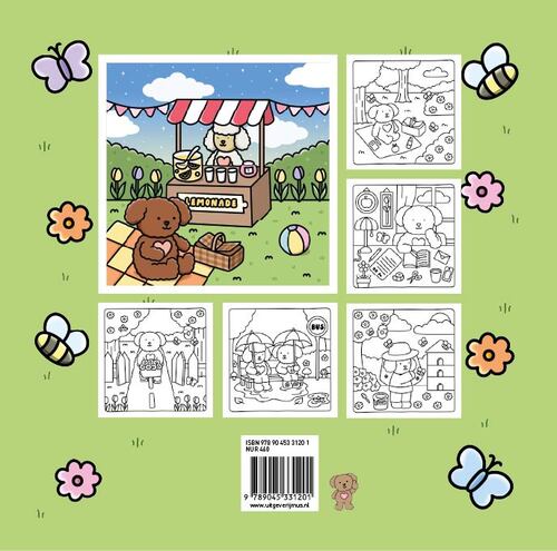 Kokoro (Cute & Cozy) Spring kleurboek - Afbeelding 2