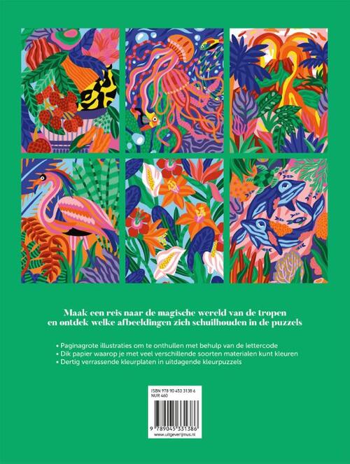 Kleuren Op Letters - Tropische Werelden - Afbeelding 1