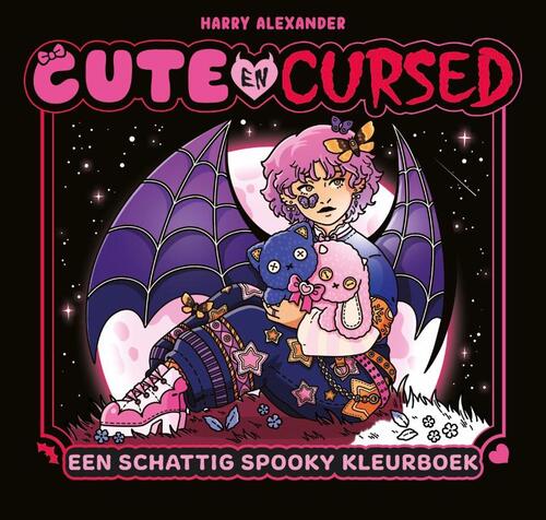 Cute & Cursed  Spooky Kleurboek - Harry Alexander