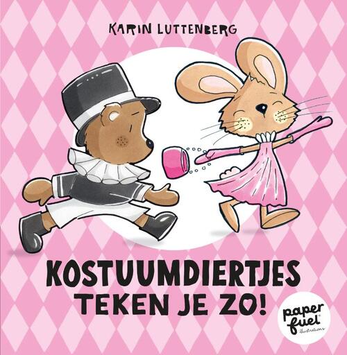 Kostuumdiertjes Teken Je Zo! - Karin Luttenberg