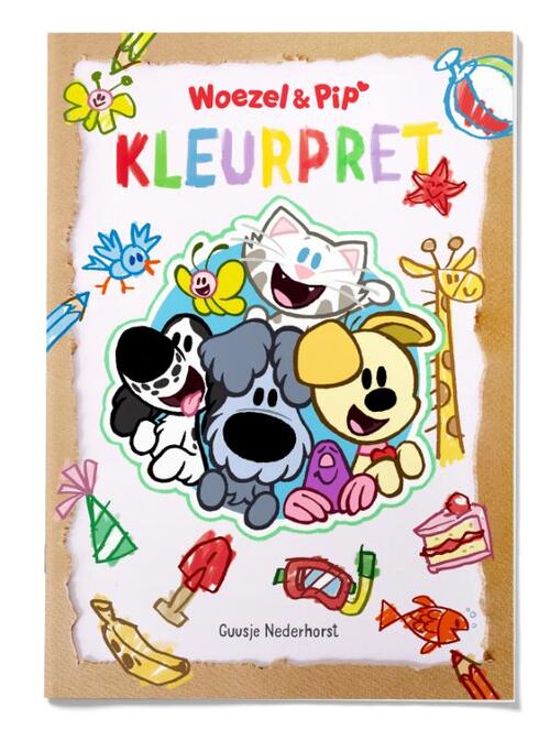 Woezel & Pip Kleurpret - Guusje Nederhorst