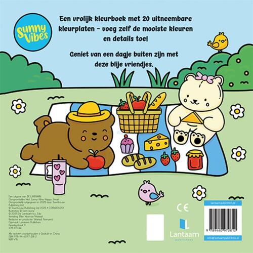 Cozy Happy Street Kleurboek - Afbeelding 1