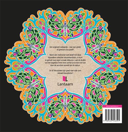 Natuur Mandala - Creatief Kleuren Voor Volwassenen - Afbeelding 1