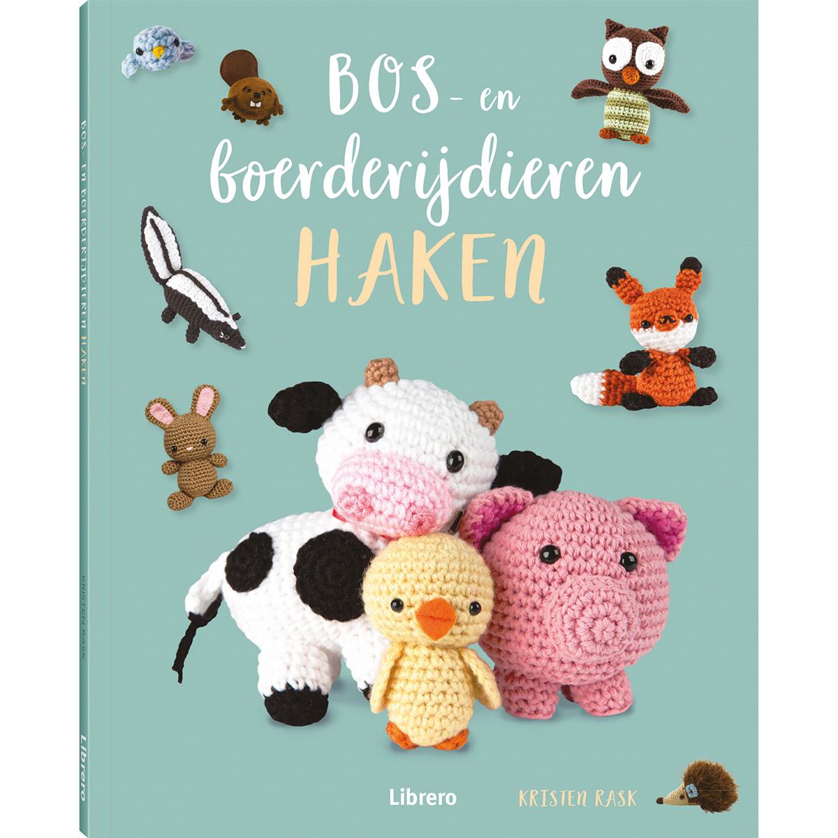 Bos- En Boerderijdieren Haken - Kristen Rask
