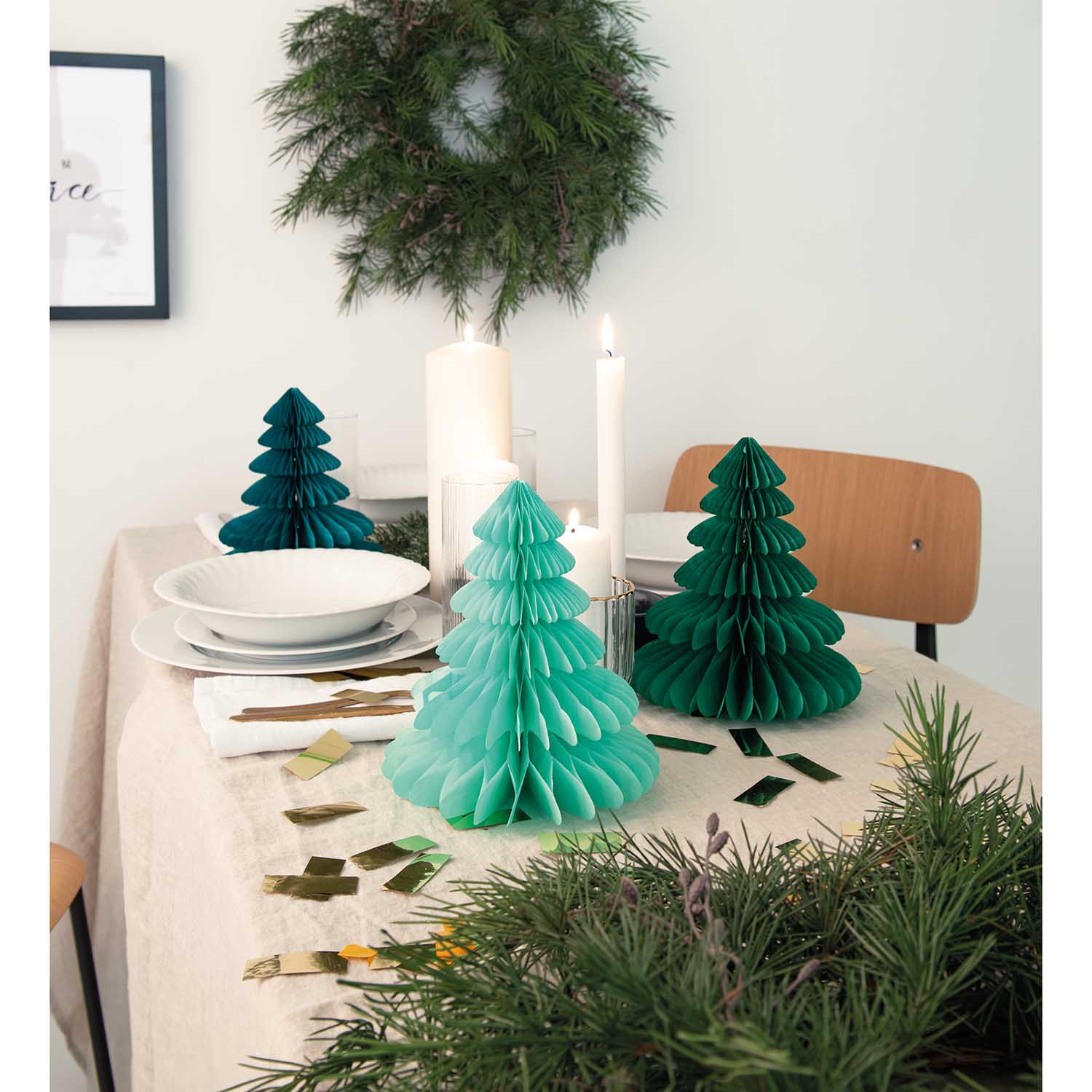 HONEYCOMB KERSTBOOM GROEN - Afbeelding 3