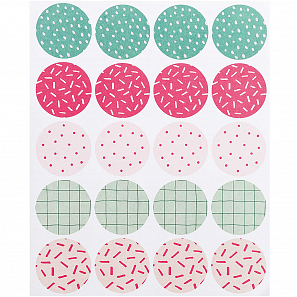 STICKERS HYGGE,BLOEMEN - Afbeelding 3