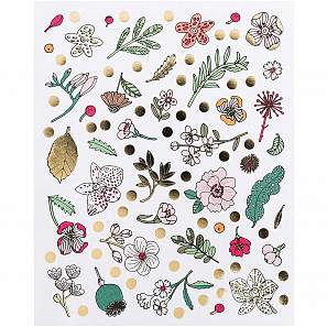 STICKERS HYGGE,BLOEMEN - Afbeelding 4