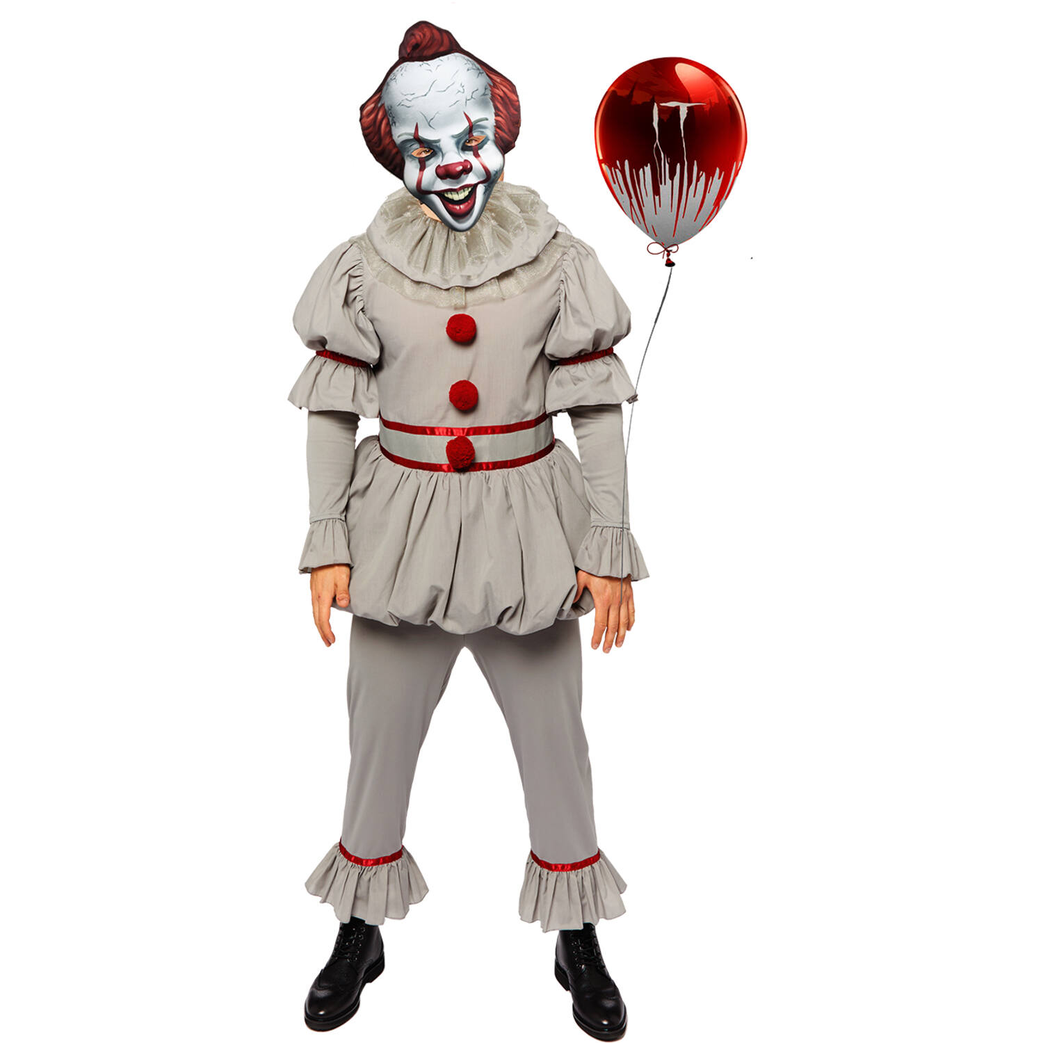 Volwassen Clown Licentie Kostuum IT 50/52