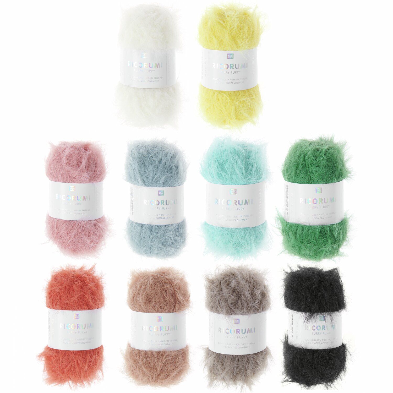 Ricorumi Furry Furry Garen 25gr - Keuze uit diverse kleuren