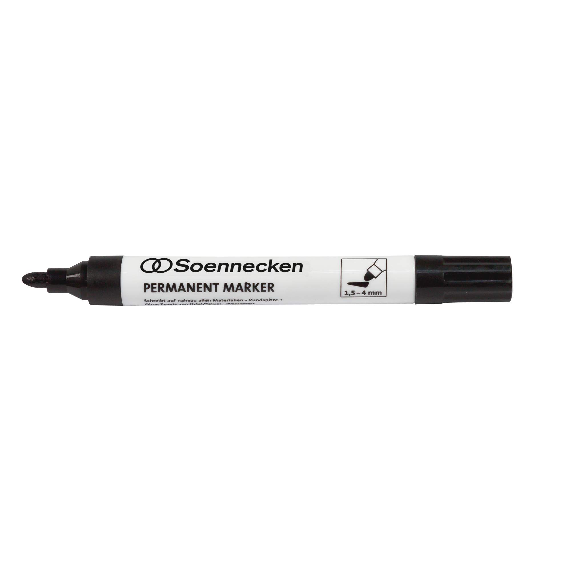 Soennecken Permanent Marker 1,5-4mm Zwart
