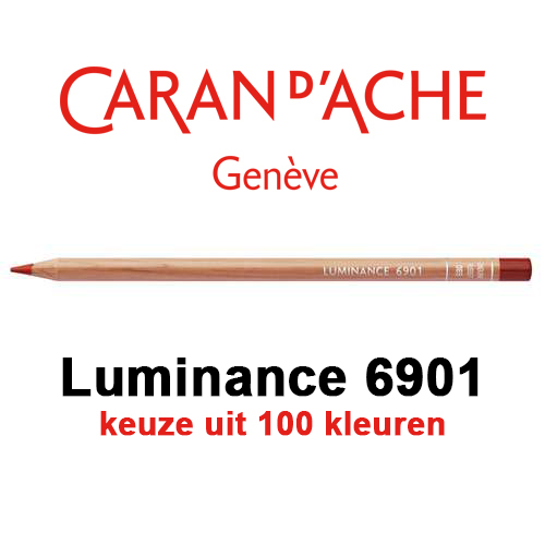 Caran d'Ache Luminance Kleurpotloden - keuze uit 100 kleuren 