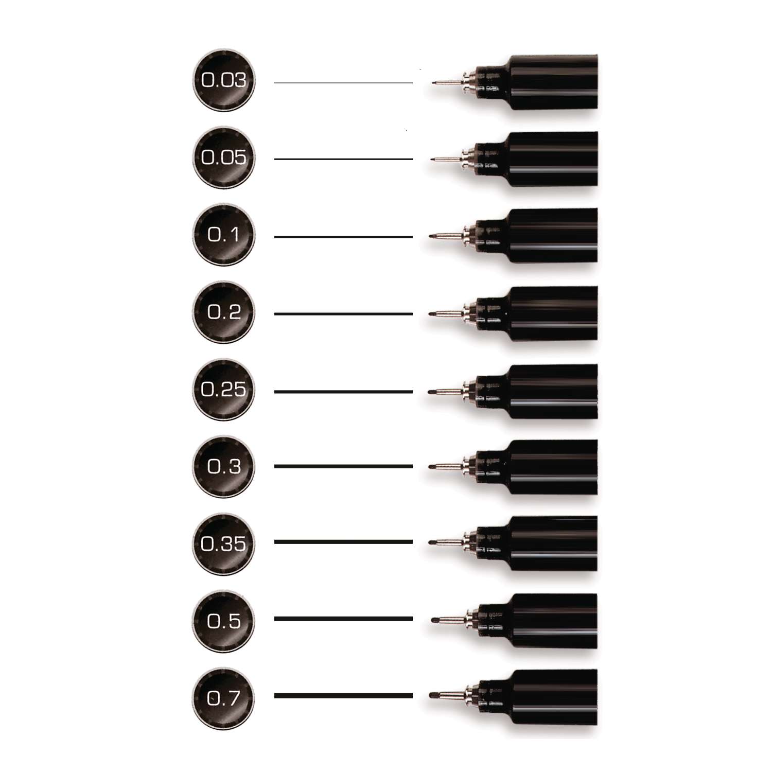 Copic Multiliner SP Fineliners - Keuze uit meerdere maten - Afbeelding 2