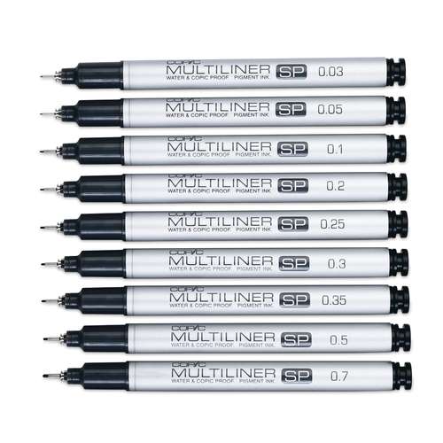 Copic Multiliner SP Fineliners - Keuze uit meerdere maten