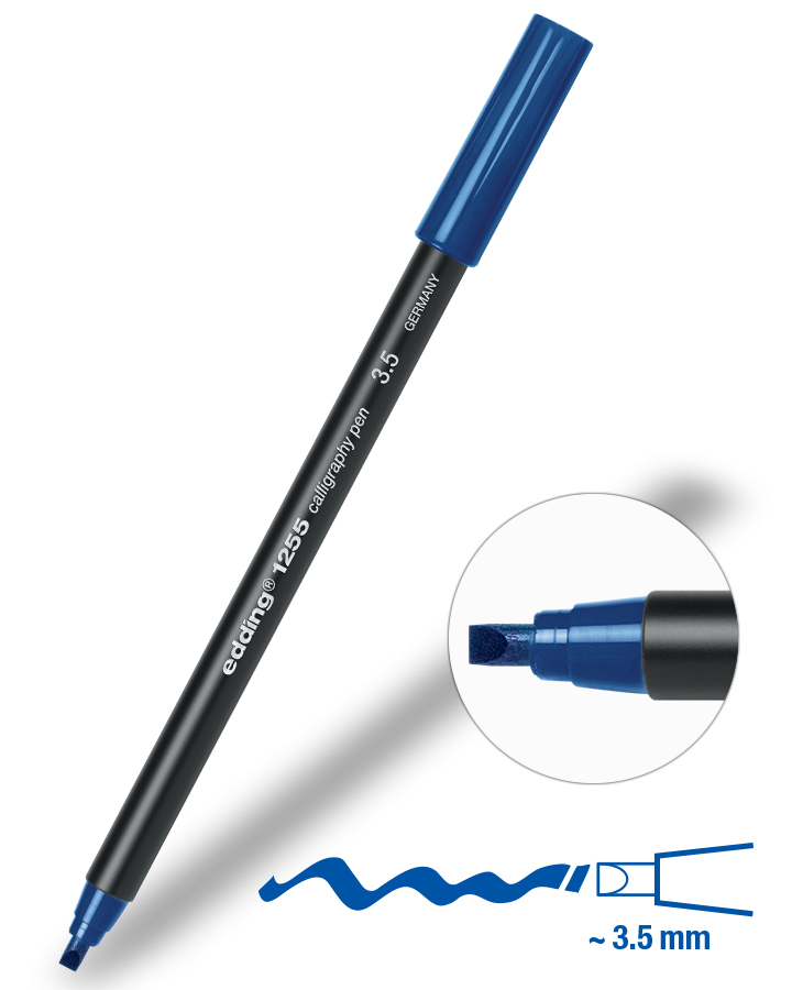 Edding 1255 Kalligrafiestiften 3.5mm - keuze uit 5 kleuren