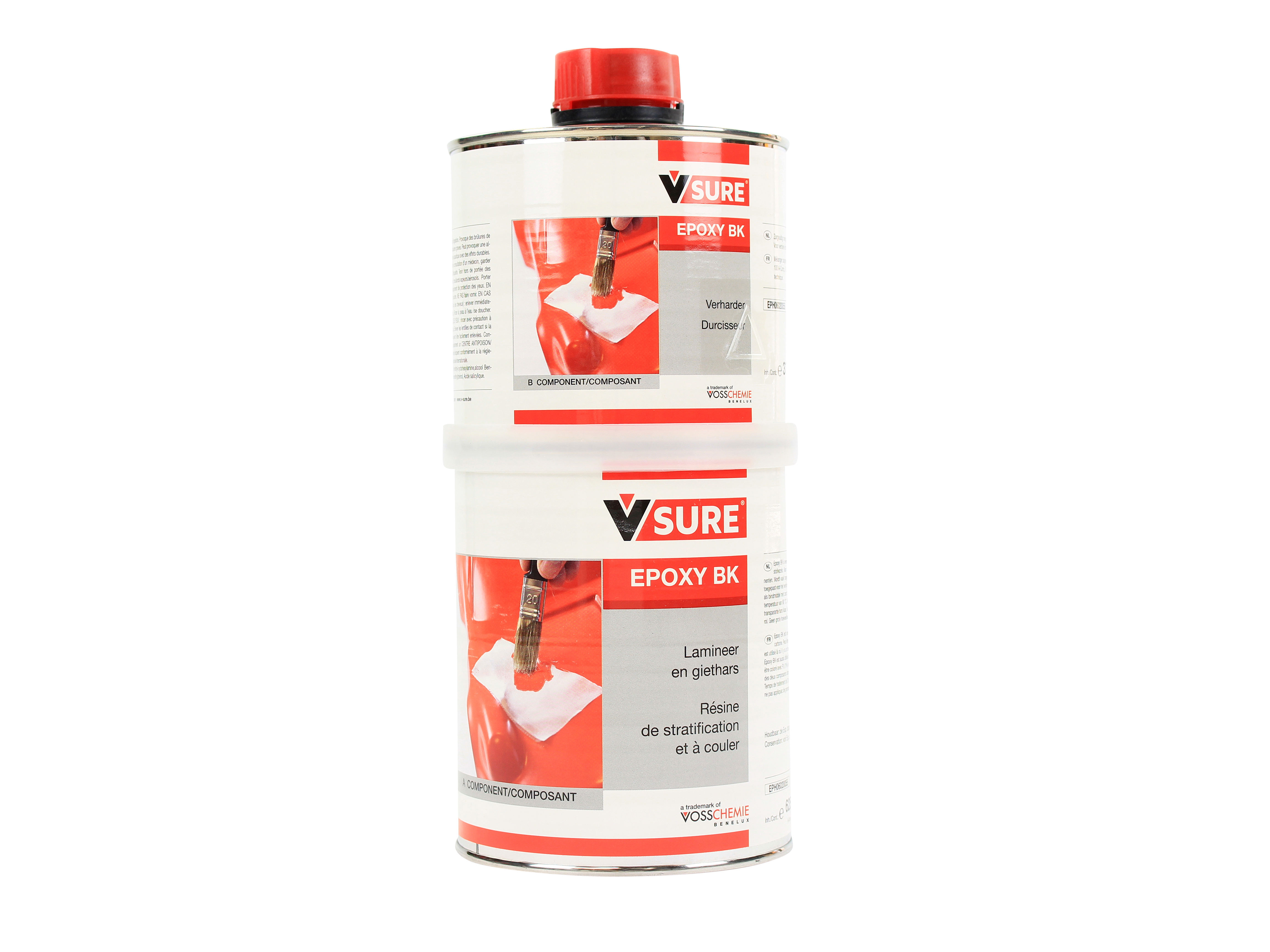 EPOXY HARS BK A+B  1 KG Voss 
