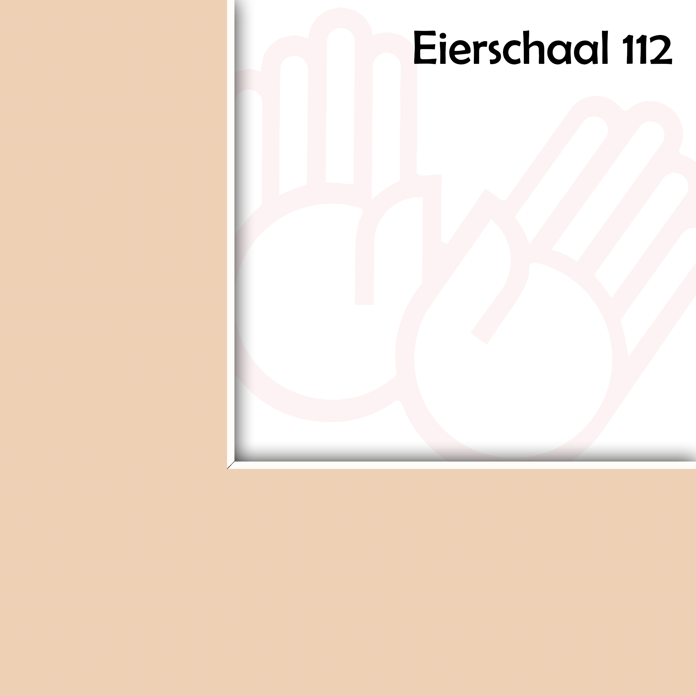 Passe-partout Keuze uit 6 kleuren - Keuze uit 24 maten. - Afbeelding 2