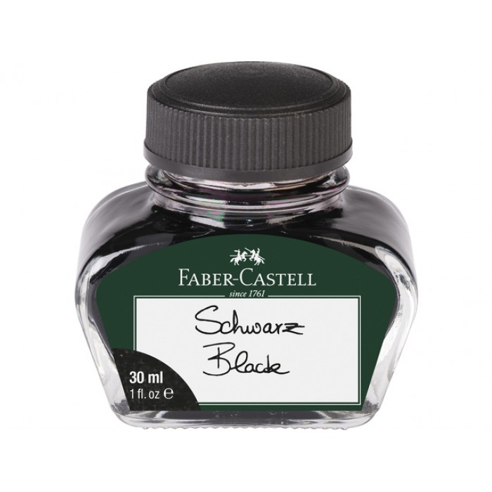 Faber Castell inkt 30ml Zwart