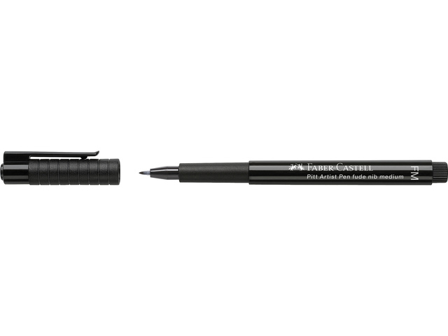 Tekenstift Faber-Castell Pitt Artist Pen FM 199 zwart