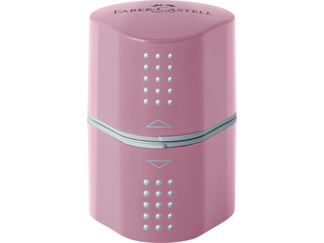 Faber Castell Grip Trio 2001 Puntenslijper Roze - Afbeelding 1