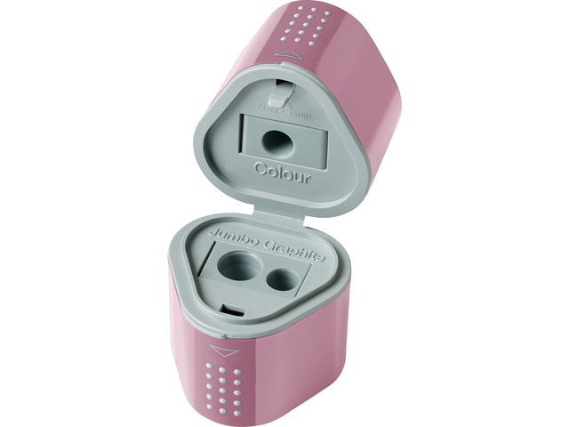 Faber Castell Grip Trio 2001 Puntenslijper Roze