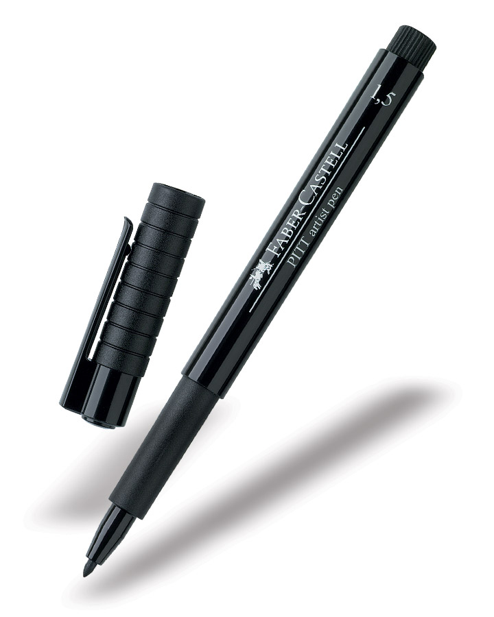 Faber Castell Pitt Artist Pen Stift 1,5mm - keuze uit 7 kleuren - Afbeelding 1