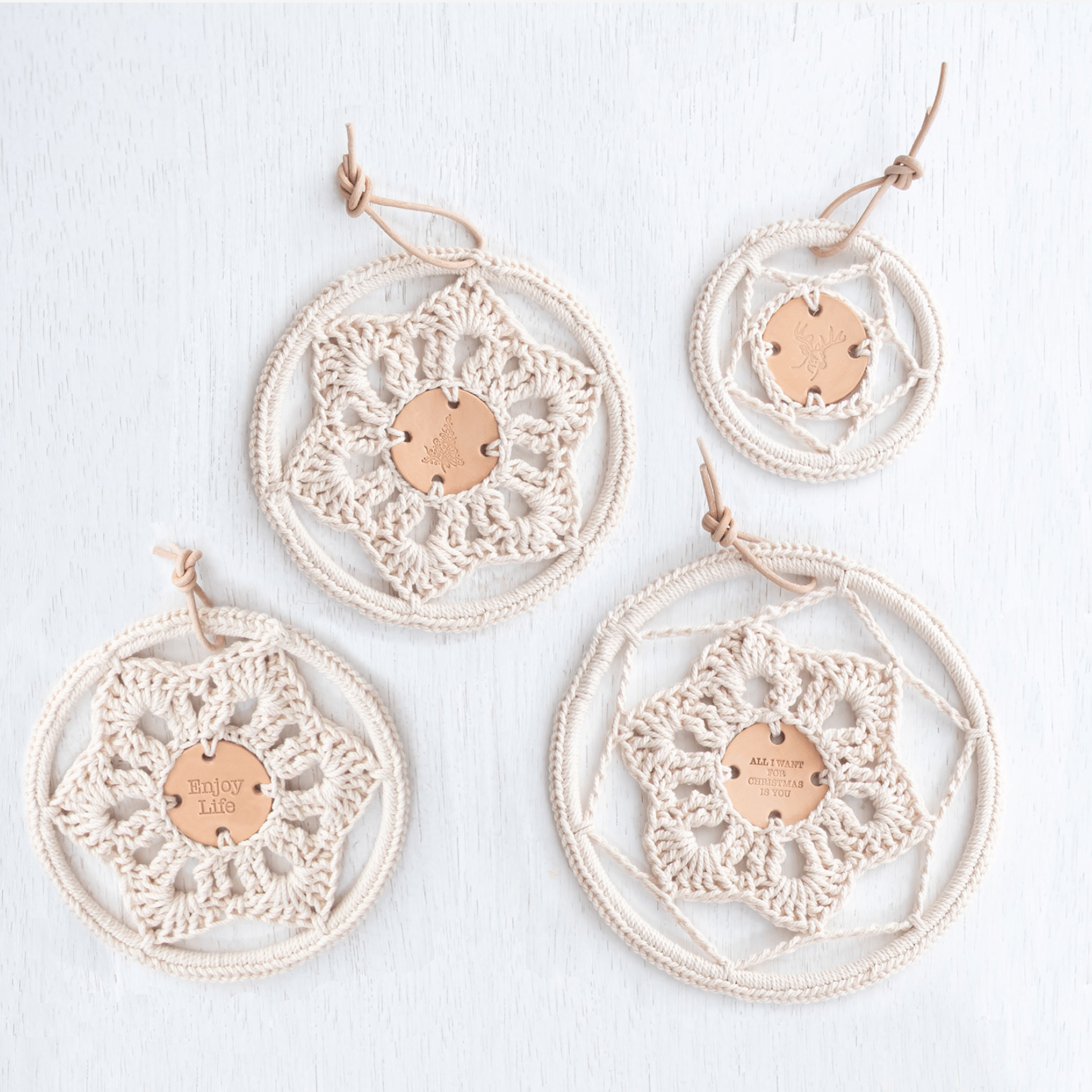 Haakpkt Jolie Noël ornaments (pkt)* - Afbeelding 2